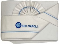SSC NAPOLI tris lenzuola portainfant/culletta 