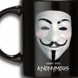 TAZZA la casa de papel la casa di carta in ceramica siamo TUTTI anonymous