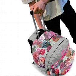 DIMENSIONE DANZA STREET STRONG ZAINO TROLLEY ROLLY FLOWER Foto2 Piccola