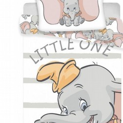 Disney Parure letto per bambini Disney Dumbo lenzuolo sopra piu federa            