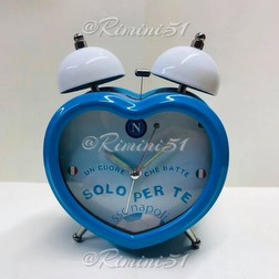 SVEGLIA CUORE DEL NAPOLI sscnapoli sveglia metallo 