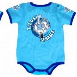 Body Neonato Napoli Taglia Unica Tifosi di Nasce Body SSC NAPOLI