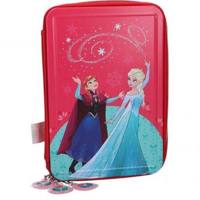 astuccio 3 zip frozen disney in latta GLAMOUR