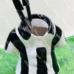 PortaPenne Scrivania Juventus Maglia Juve con 2 Penne Bic in Omaggio