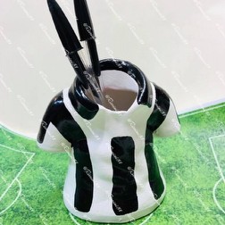 PortaPenne Scrivania Juventus Maglia Juve con 2 Penne Bic in Omaggio