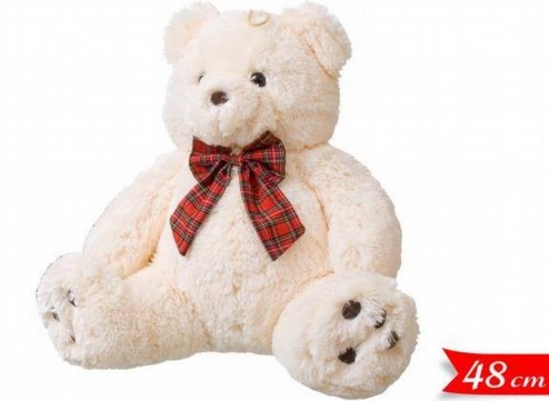 peluche orso bianco