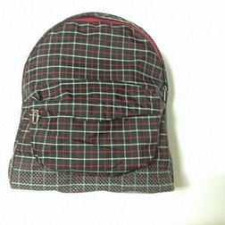 Zaino Fiat 500 Pink Check Foto3 Piccola
