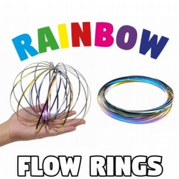 Rainbow Flowringz ( molla cinetica arcobaleno )