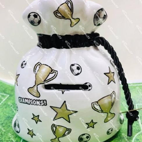 Salvadanaio In Ceramica Rosa MIJOMA Per Bambini - Con Tappo In Gomma, 18.5x11.5 Cm - Foto 5