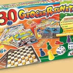 Giochi Società Scatola 30 giochi riuniti arti grafiche