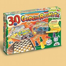 Giochi Società Scatola 30 giochi riuniti arti grafiche