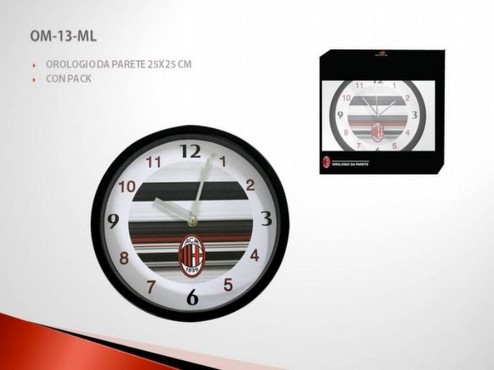 OROLOGIO DA PARETE DEL MILAN