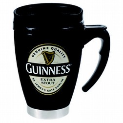 Tazza termica  Guinness, Nera con logo