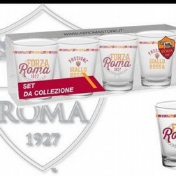 set bicchierini della roma