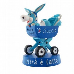 Statuina portafoto ultrà e latte