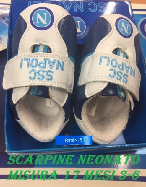 scarpine neonato blu