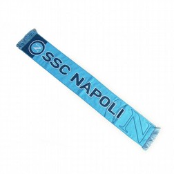 Sciarpa del Napoli di cotone azzurra SSC NAPOLI con logo