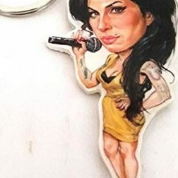 Portachiavi caricature Music Legends Amy Winehouse