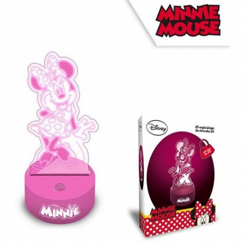 Disney Minnie Lampada LED 3D