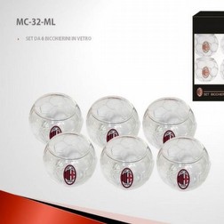 BICCHIERINI DA COLLEZIONE DEL MILAN